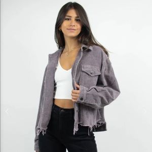 Raelyn Jacket in Charcoal